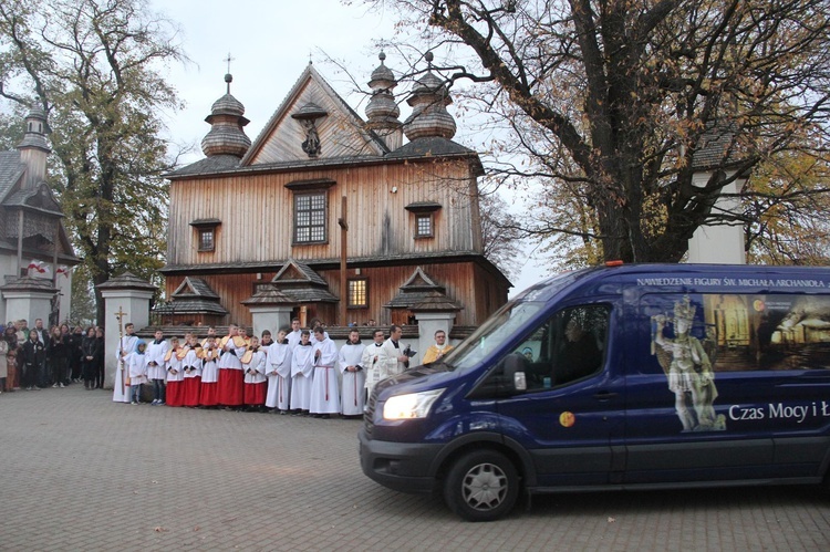 Szalowa. Powitanie św. Michała Archanioła