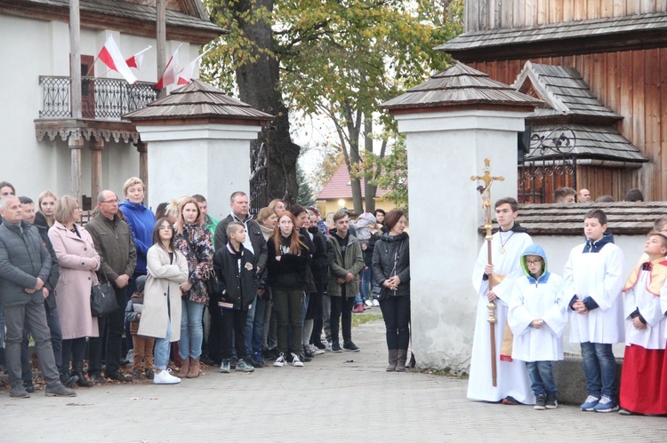 Szalowa. Powitanie św. Michała Archanioła