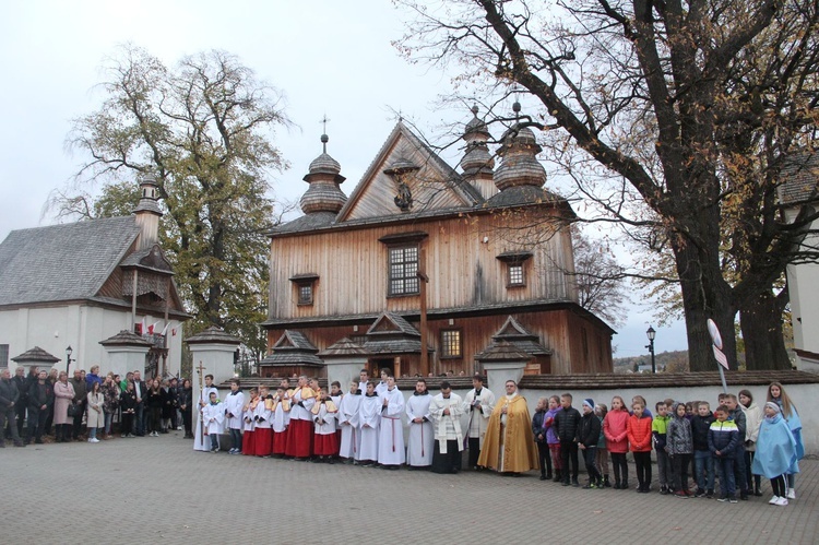 Szalowa. Powitanie św. Michała Archanioła