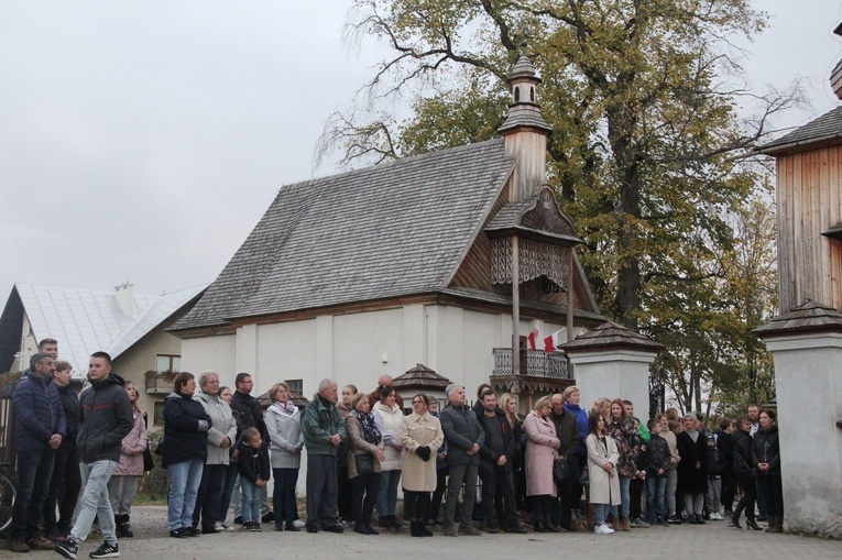 Szalowa. Powitanie św. Michała Archanioła