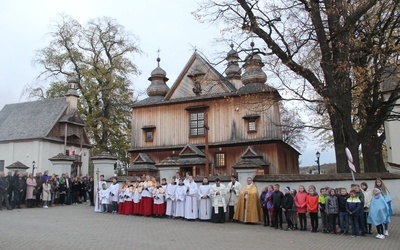 Szalowa. Powitanie św. Michała Archanioła