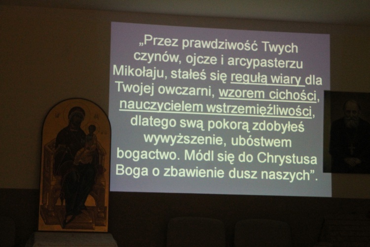 Legnica. Akatyst i wykład "Kult Świętego Mikołaja w Prawosławiu"