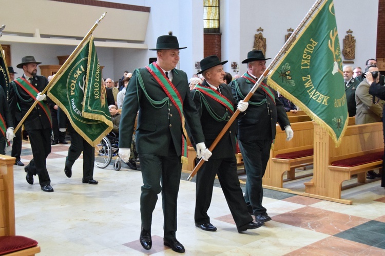 Myśliwi i leśnicy uczcili św. Huberta