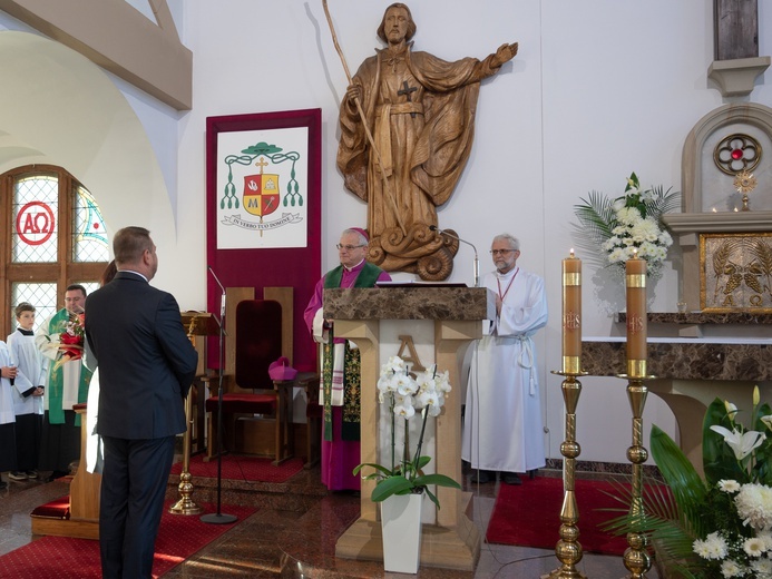 Świdnica. Wizytacja u św. Andrzeja Boboli