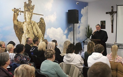 Konferencje w Polkowicach głosił ks. Leszek Woroniecki SAC. 