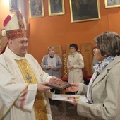 Błogosławieństwo do posługi precentorki w zielonogórskiej konkatedrze