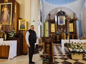 Ks. Piotr Trela proboszczem parafii jest od 12 lat. 