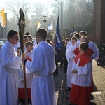 Uroczystość nadania imienia Jana Pawła II szkole w Sławięcicach