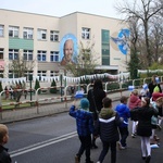 Uroczystość nadania imienia Jana Pawła II szkole w Sławięcicach