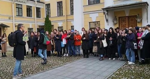 Profesor z Sankt Petersburga zwolniony za protest przeciwko wojnie