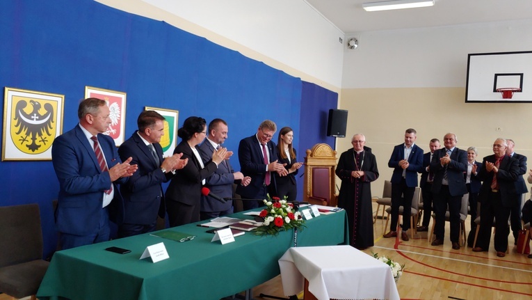 Uroczysta sesja Rady Gminy Łagiewniki