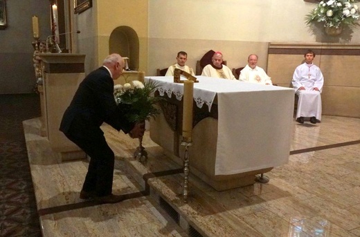 Poświęcenie ołtarza w Lublińcu