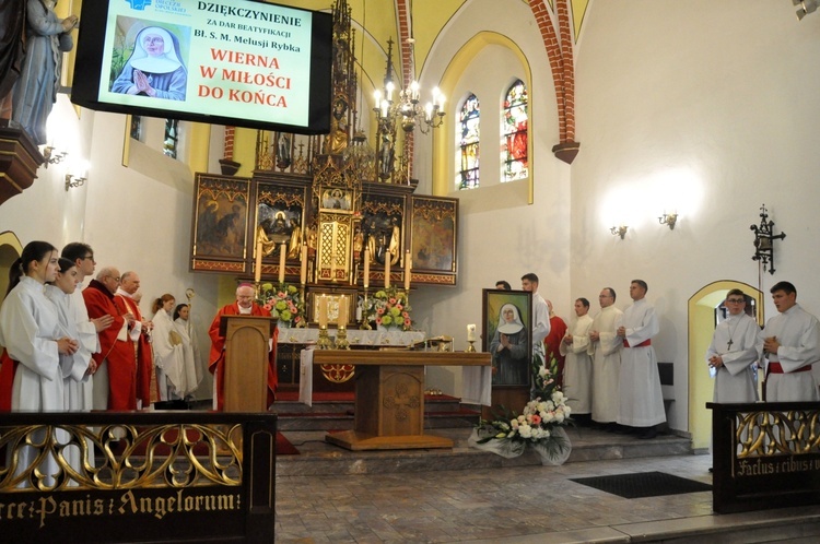 Dziękczynienie za beatyfikację s. M. Melusji Rybki