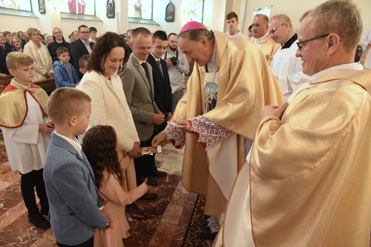 Dedykacja kościoła w Długołęce Świerkli