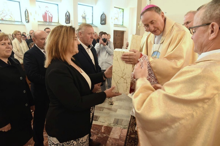 Dedykacja kościoła w Długołęce Świerkli