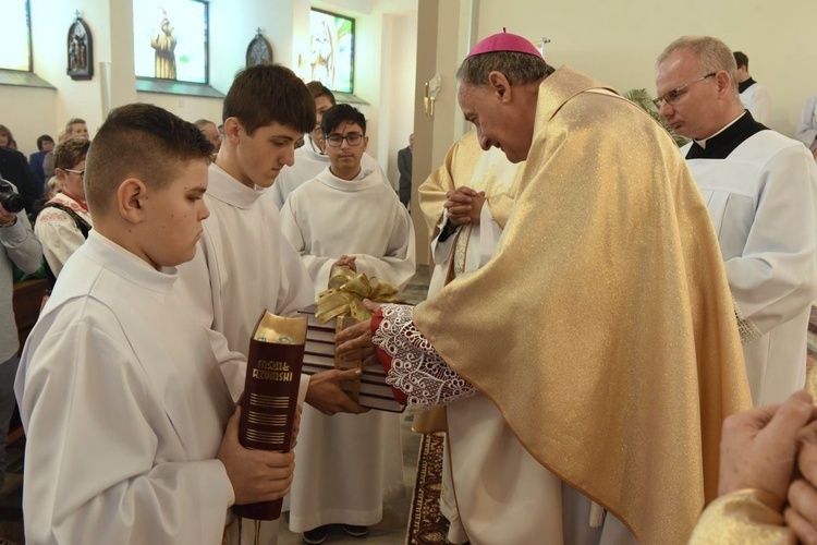 Dedykacja kościoła w Długołęce Świerkli