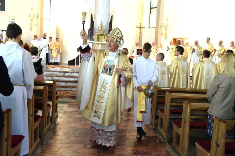 Dedykacja kościoła w Długołęce Świerkli