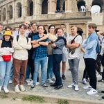 Limanowscy licealiści w Rzymie