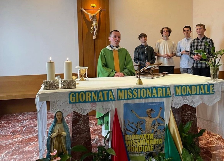 Limanowscy licealiści w Rzymie