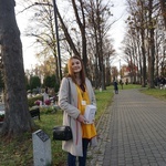 Nabożeństwo na cmentarzu Centralnym