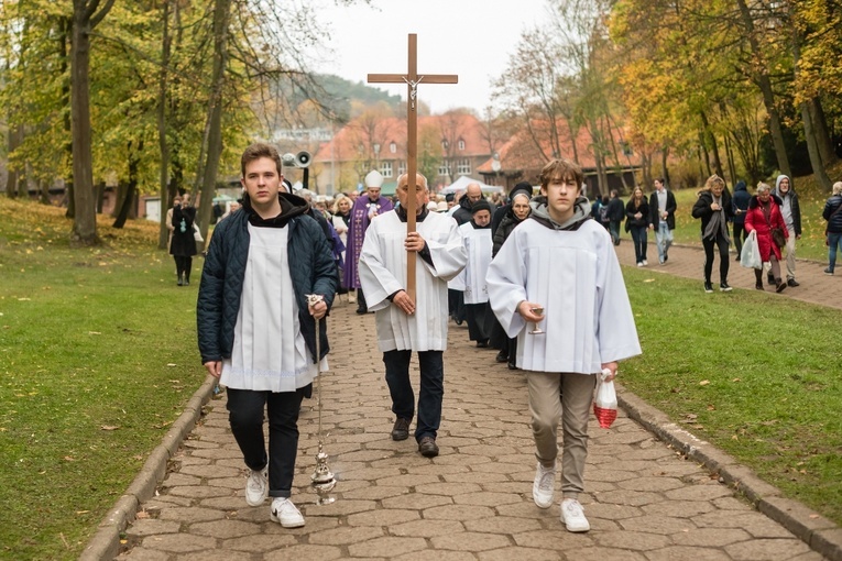 Modlitwa na cmentarzu Srebrzysko 2022
