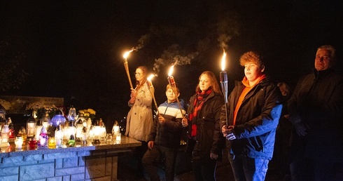 Wieczór Wszystkich Świętych w Złocieńcu