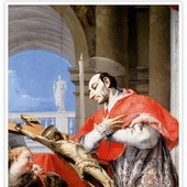 Giovanni Battista TiepoloŚwięty Karol Boromeuszolej na płótnie, 1767–1769Muzeum Sztuki, Cincinnati