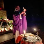 Msza na Cmentarzu Żołnierzy Włoskich - modlitwa Pastoral Centre