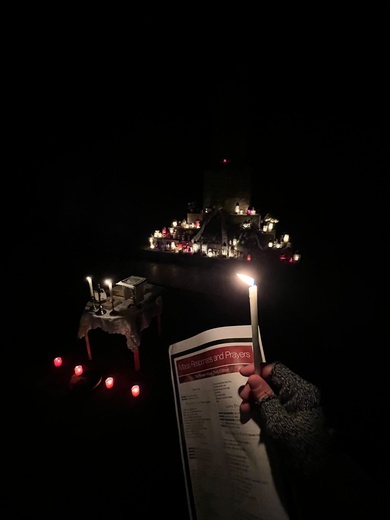 Msza na Cmentarzu Żołnierzy Włoskich - modlitwa Pastoral Centre