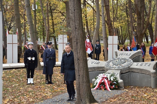 Powrót bohaterów na Westerplatte