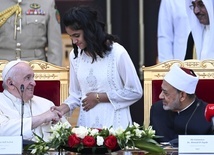 Podczas spotkania Papieża z Wielkim Imamem Al-Azharu