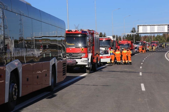 Ćwiczenia w tunelu pod Luboniem