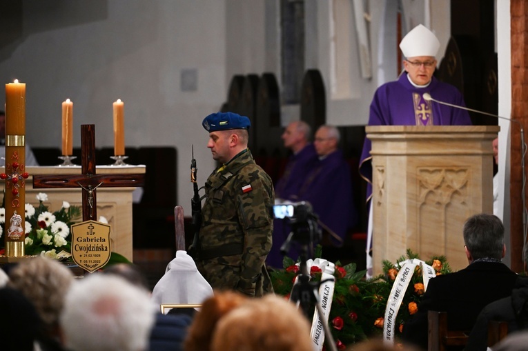 Pogrzeb Gabrieli Cwojdzińskiej