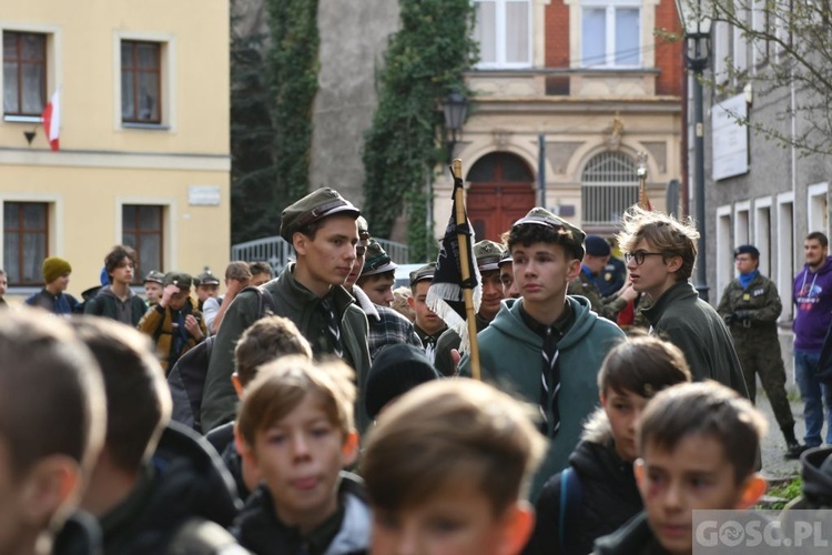 Zielona Góra. Obchody 104. rocznicy odzyskania niepodległości