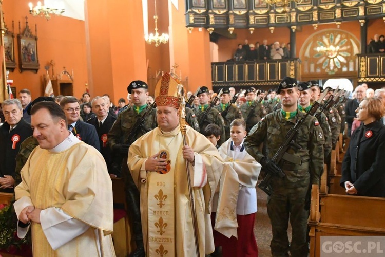 Zielona Góra. Obchody 104. rocznicy odzyskania niepodległości