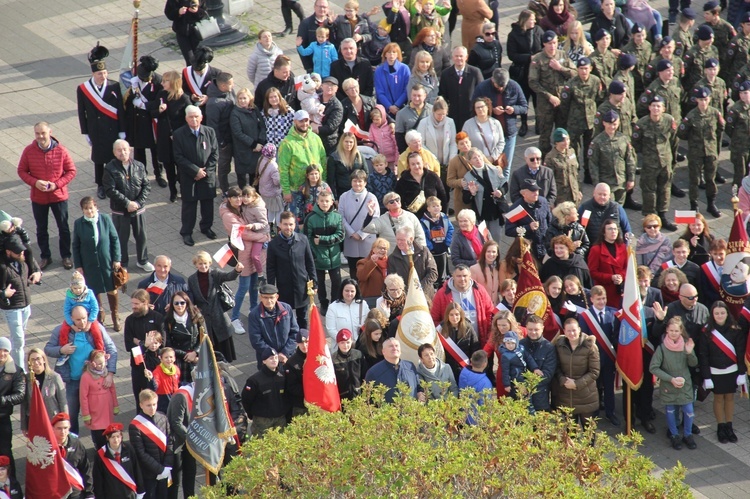 Rybnik. Obchody Święta Niepodległości 11 listopada 2022 r.