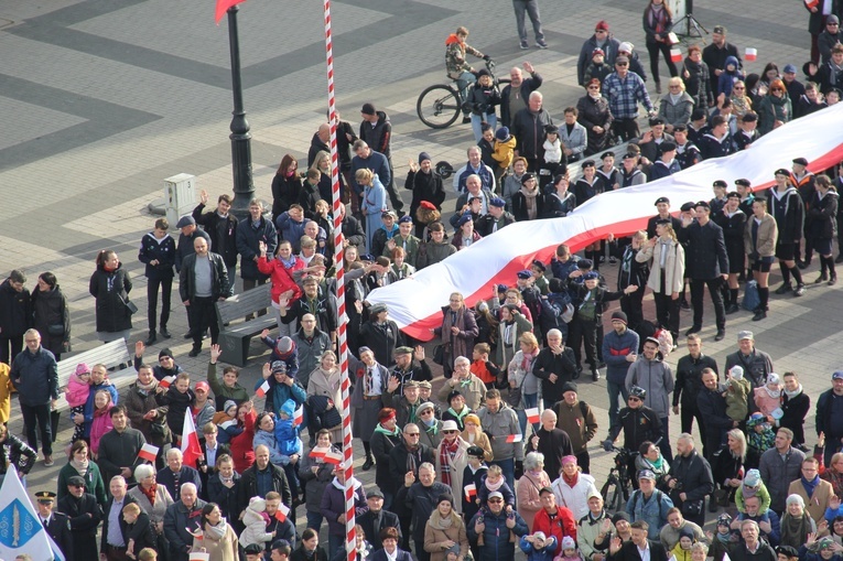 Rybnik. Obchody Święta Niepodległości 11 listopada 2022 r.