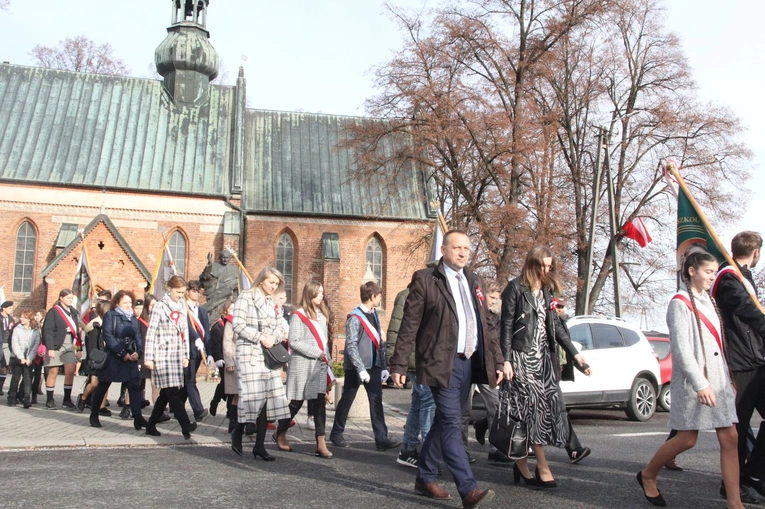 Radłów. Odsłonięcie muralu "Radłowskie Termopile"