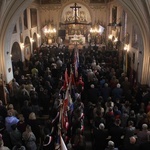 Radłów. Odsłonięcie muralu "Radłowskie Termopile"