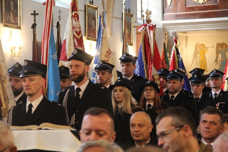 Radłów. Odsłonięcie muralu "Radłowskie Termopile"