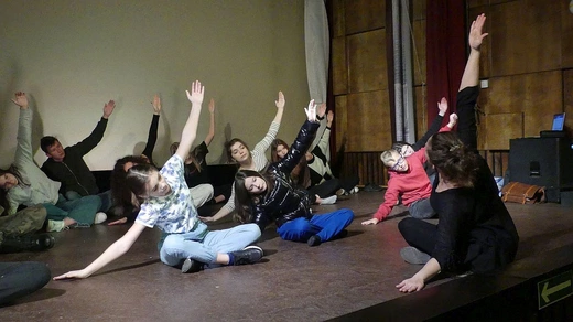 Warsztaty muzyczne i choreograficzne Teatru JaNowego w Andrychowie