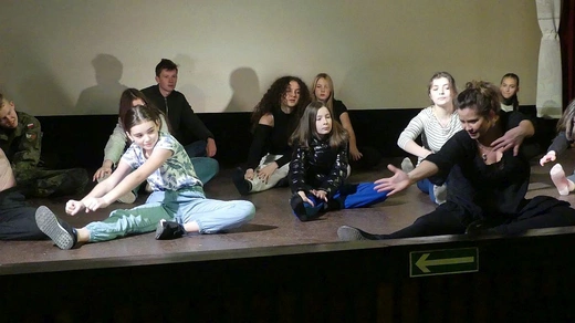 Warsztaty muzyczne i choreograficzne Teatru JaNowego w Andrychowie