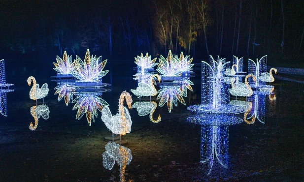 Zabrze. Park Miliona Świateł ponownie otwarty dla odwiedzających