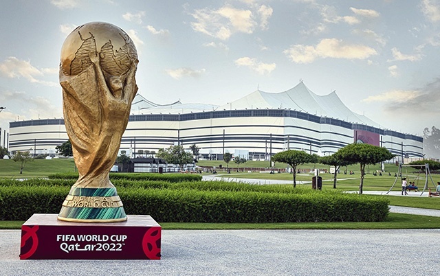 Trofeum dla mistrzów świata w Katarze
