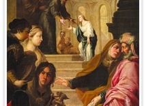 Juan de Sevilla y Romero
Ofiarowanie Maryi w świątyni 
olej na płótnie, II poł. XVII w.
Muzeum Prado, Madryt