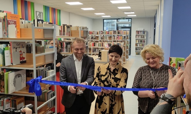 Katowice. Otwarto nową filię Miejskiej Biblioteki Publicznej