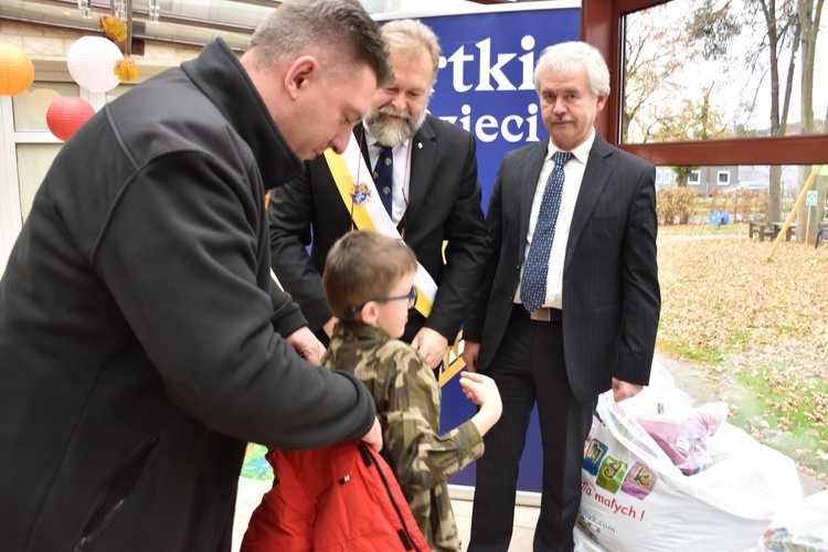 Podarunki od Rycerzy Kolumba dla podopiecznych z Oliwy