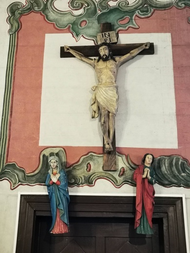 Zabytkowy kosciół w Jodłowniku