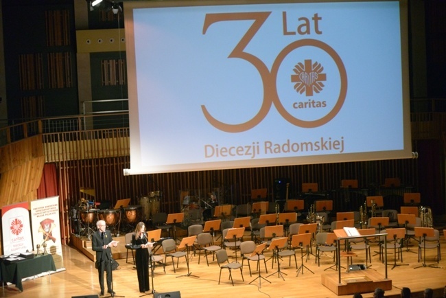 Jubileuszowa gala radomskiej Caritas