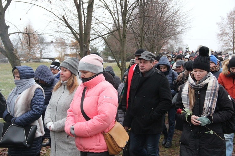 Wał-Ruda. Pożegnanie i droga krzyżowa